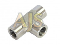 Тройник тормозной трубки M10*1.00 нержа