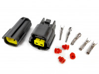 Коннектор папа-мама негерметичный (1 пин)