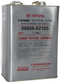 Жидкость для вариаторов Toyota CVT Fluid TC, 4л.