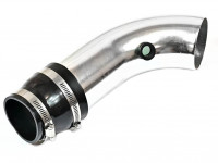 Впускной патрубок универсальный 45гр алюминий (синий)