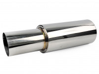 Бочка выхлопная прямоточная AJS Type R (51мм)