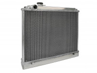 Радиатор алюминиевый Toyota DYNA LY131, LY132, LY161, LY162 3L, 5L 56мм МТ AJS (серый)