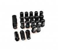 Гайки колесные Rays style M12x1.5 44мм (черный) (черный)