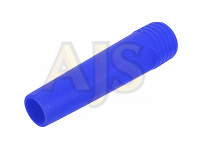 Наконечник шланга резиновый синий AN3