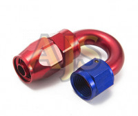 Фитинг AN8 180 гр