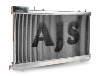 Радиатор алюминиевый Subaru Forester SG5 turbo 40мм AT AJS (серый)