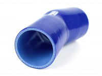 Патрубок силиконовый 20 градусов 63 - 70 мм (синий)