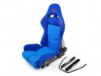 Сиденье спортивное полуковш LM Gias размер - M (синий)