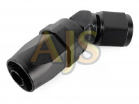 Фитинг AJS черный AN8 45 гр усиленный