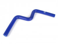 Патрубок водостойкий универсальный W-образный 12мм (синий)