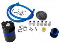 Маслосборник разборный с сеткой и фильтром 0.25л (серый)