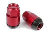Гайки колесные Rays style M12x1.5 42мм (красный)