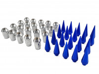 Гайки колесные Blox nut сталь+алюминий M12x1.25 (хром)