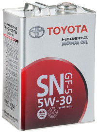 Масло моторное Toyota SN 5W-30, 4л.