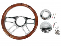 Руль Hot Rod style с адаптером 4 спицы