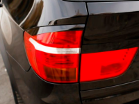 BMW X5(E70) 07-10 Накладки на задние фары (реснички) комплект 4шт