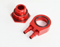 Маслозаливная горловина Subaru с вентиляцией картерных газов (красный)