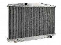 Радиатор алюминиевый Toyota Soarer 50мм V8 1UZ AT AJS (черный)