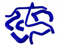 Патрубки системы охлаждения BMW E30 88-93 M20 325 325i 6шт (синий)