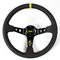 Руль OMP вынос кожа