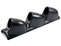 Подиум под датчики на правую стойку 52мм тройной (черный) (черный)