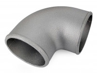 Отвод алюминиевый приварной 90гр 63мм