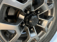 TPI гайки спортивные стальные 38мм М12*1.25 20шт (черный)