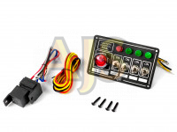 Панель зажигания спортивная (4 кнопки с подсветкой)