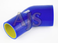 Патрубок силиконовый 45 гр 57-70 мм усиленный (синий)