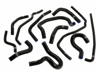 Патрубки системы охлаждения Toyota 2JZ-GE атмо 12 штук (черный)