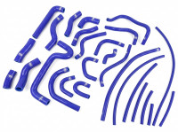 Патрубки системы охлаждения Toyota Mark 2 JZX90 (27шт) (синий)