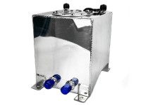 Бак топливный алюминиевый 10л алюминиевая крышка