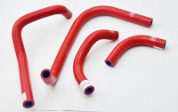 Патрубки отопителя УАЗ Патриот 3160, 3163 до 2012 года (красный)