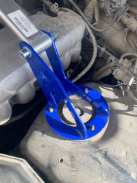 Taiko распорка передних стоек Toyota Mark 2 jzx90 jzx100 92-96 96-01 Атмо (сине-полированный)