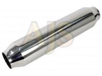 Резонатор глушителя спортивный AJS 300х102х76мм