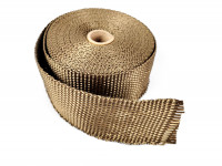 Термолента 1200 градусов базальтовая  50мм 10м