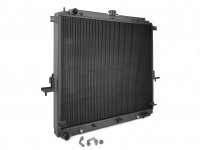 Радиатор алюминиевый Nissan Pathfinder Navara (05-) 2.5DTi 42мм AT AJS (черный)