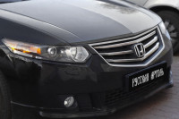 Honda Accord 8 2010—2012 Накладки на передние фары (реснички) комплект 2 шт