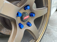 Гайки колесные Rays style M12x1.25 35мм (черный)