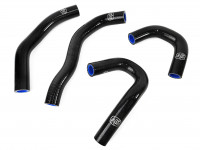 Патрубки системы охлаждения (печные) Toyota Land Cruiser Prado 95 1KZ (черный)