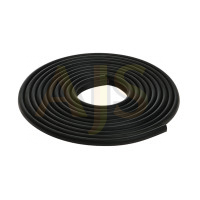 Резинка уплотнительная для дверей q-образная 10 метров (черный)