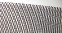 Сетка алюминиевая для бамперов 100х30 серебро