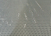 Сетка алюминиевая для бамперов 100х30 серебро (мелкая сетка)