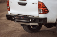 Бампер силовой задний BMS PRO-Line для Toyota Hilux GUN125, GUN126, TGN126, GGN125 15-24