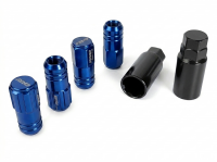 Гайки колесные Rays style M12x1.25 51мм (синий)