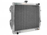 Радиатор алюминиевый Toyota 4Runner N50 N60 85 - 2.4L 40mm AT AJS (серый)