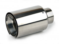 Насадка на глушитель 57х87мм (хром)