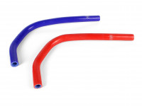 Патрубки расширительного бачка ВАЗ 2110, 2112, 2111 инжектор AJS (синий)