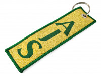 Брелок для ключей с вышивкой AJS (№5)