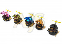 Резиновая уточка сварщик (синий)